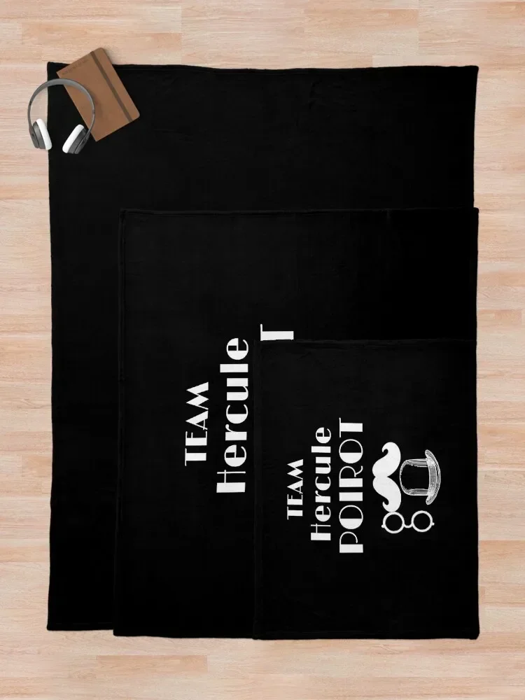 TEAM HERCULE POIROT - ФУТБОЛКА AND MUG Одеяло HUMOR Плед Мягкие плед одеяла