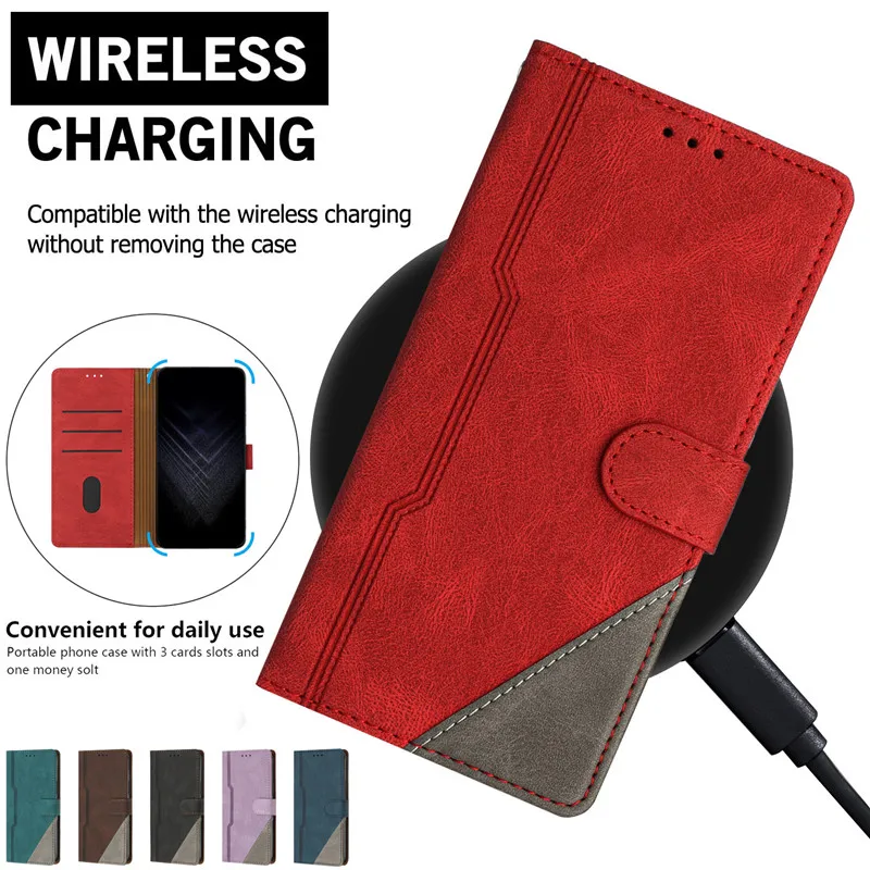 

Leather Wallet Card Slot Phone Case for OnePlus Nord 2 2T 20 CE 2 3 10 Pro 10T 11 Wireless Charging Flip Holder Purse Cover Etui