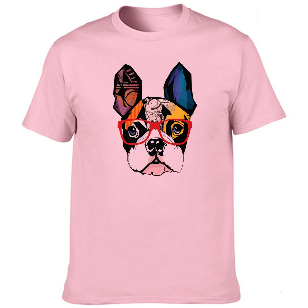 Мужская футболка с коротким рукавом и круглым вырезом принтом |