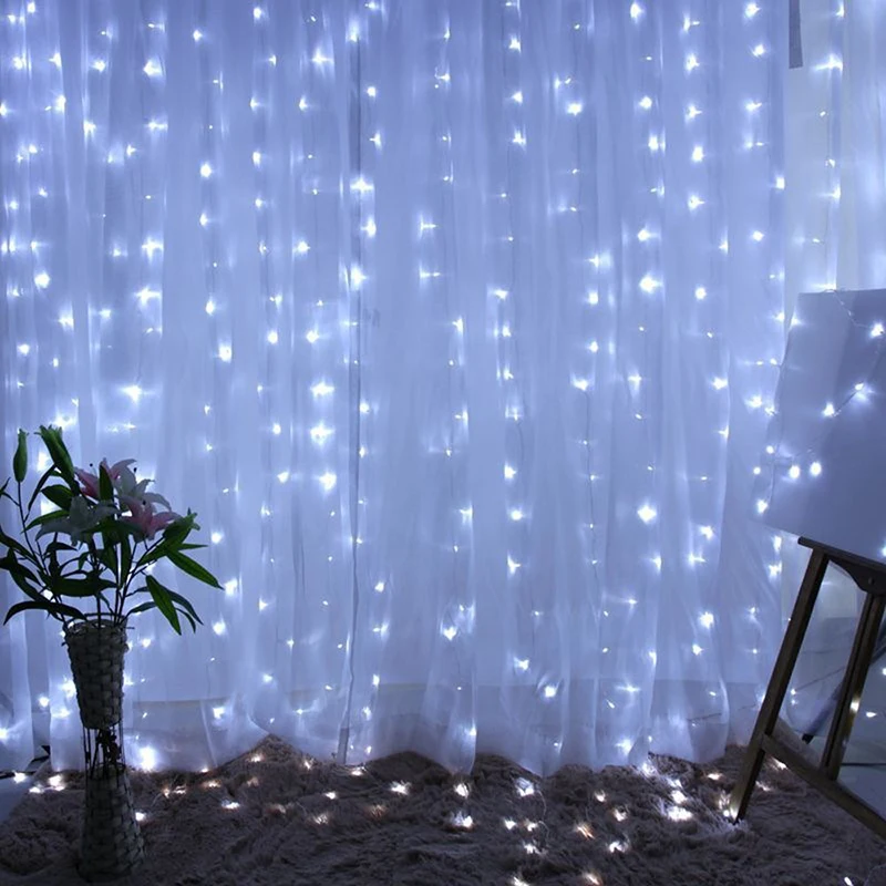 

100Leds 10M String Lights Copper Wire Fairy Light Garland Bedroom Curtain Night Lamp For Valentine's Day Wedding Party Decor