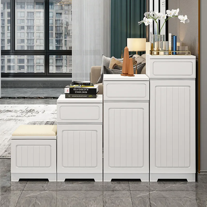 

White Shoe Cabinets Modern Entrance Hall Small Living Room Entrance Shoe Cabinets Vertical Zapatero Home Furniture WW50SC