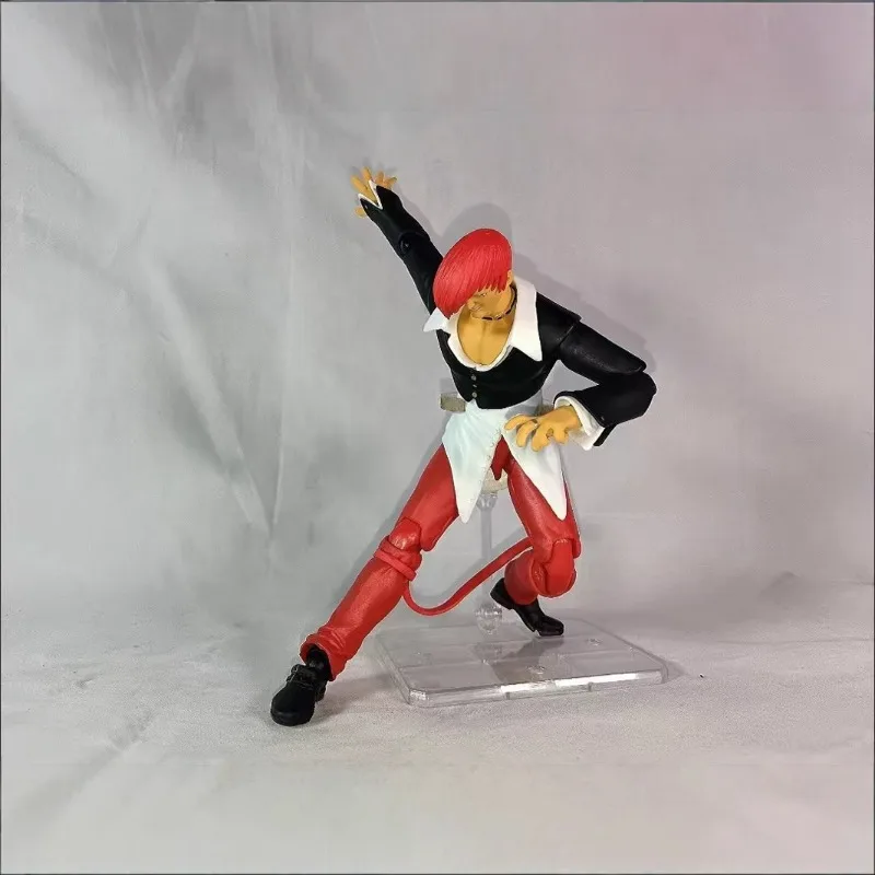 King Of Fighters ➘ Аниме Фигурки Iori Yagami Фигурка Штормовая игрушка Статуя