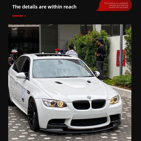 Для BMW E90 E91 E92 Комплект кузова BMW Series 3 2007-2013 Аксессуары BMW E92 Lci Передняя губа BMW E93 M Sport Передняя губа E90 Комплект кузова