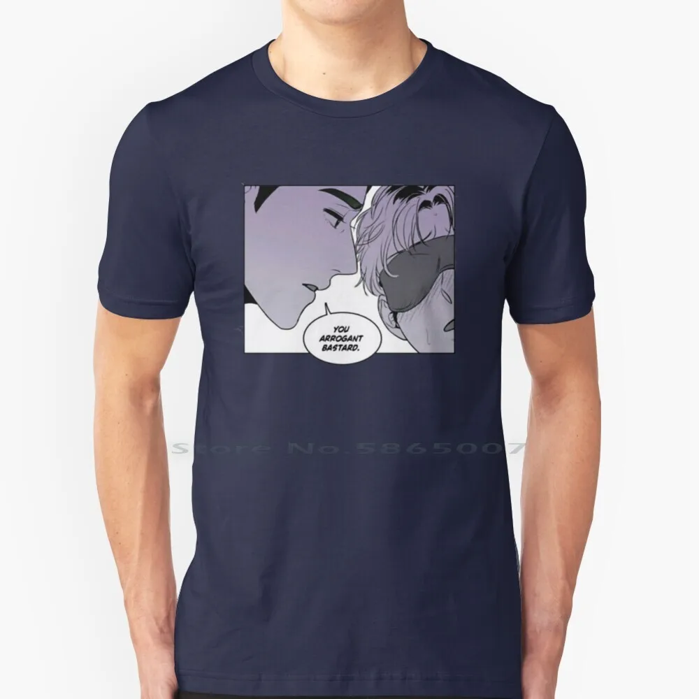 

T Shirt 100% Cotton Manga Manhwa Bl Yaoi Myung Dae Chanwoo Big Size 6xl Tee Gift Fashion