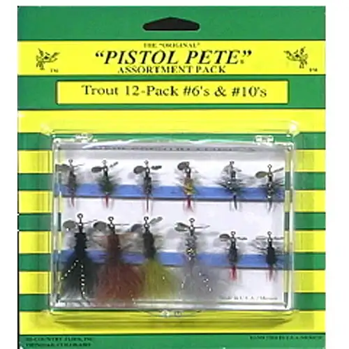 

Hi-Country Fishing Flies, Size 6/10, Assorted