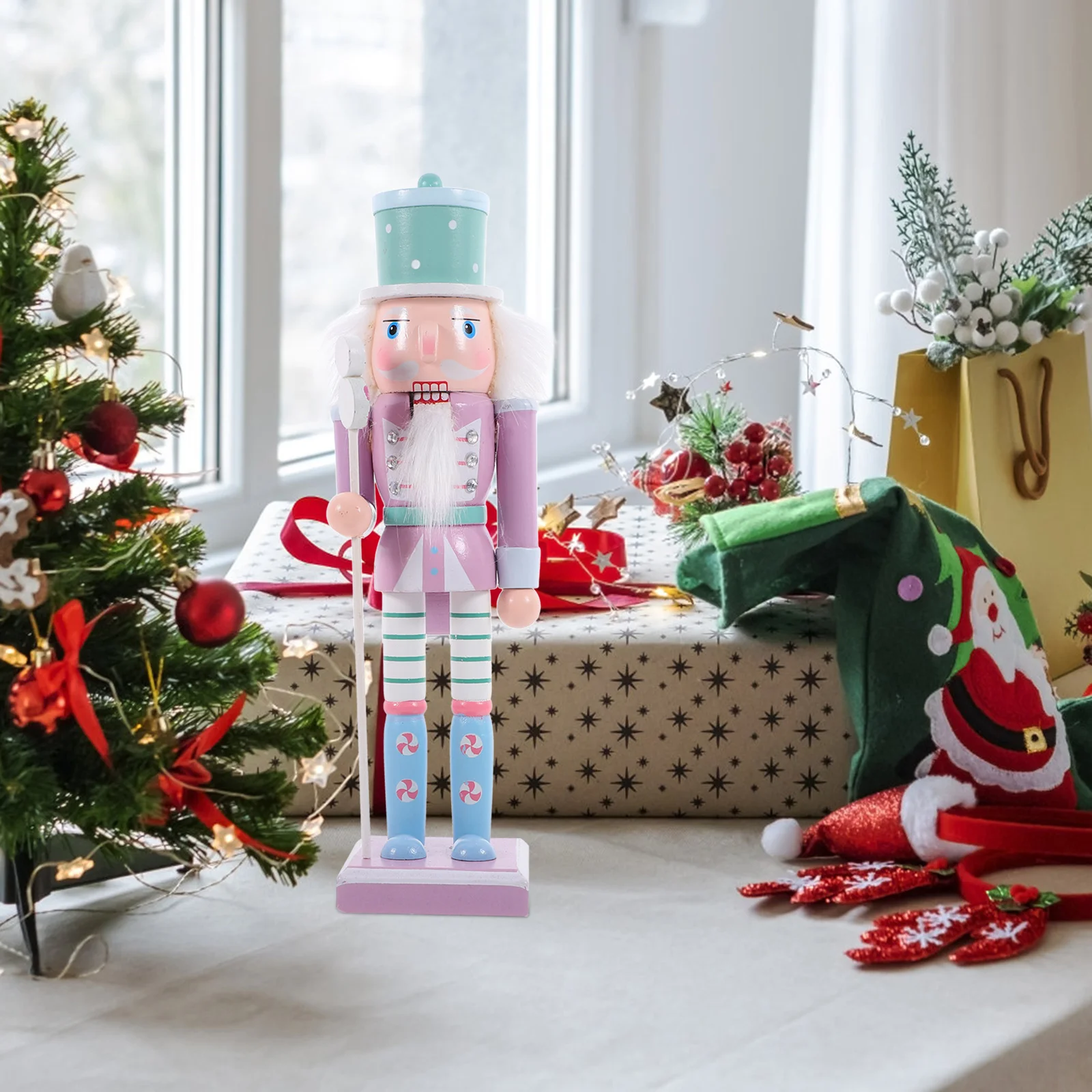 Очаровательные украшения маленькие фигурки Щелкунчика деревянные