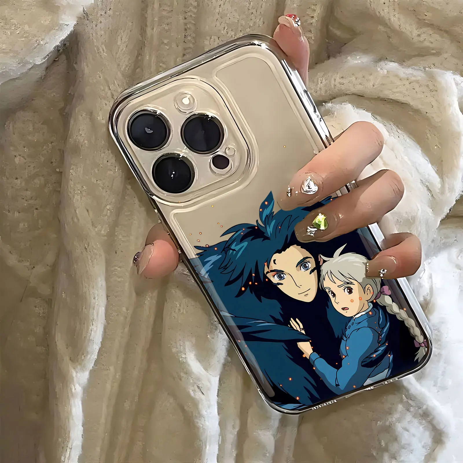 Фото Чехол для телефона Castle Movie M-Moving H-Howl's Samsung S25 S24 S23 S22 S21 S20 FE Note20 Note10 Plus Ultra Lite 5G Soft TPU Cover №3
