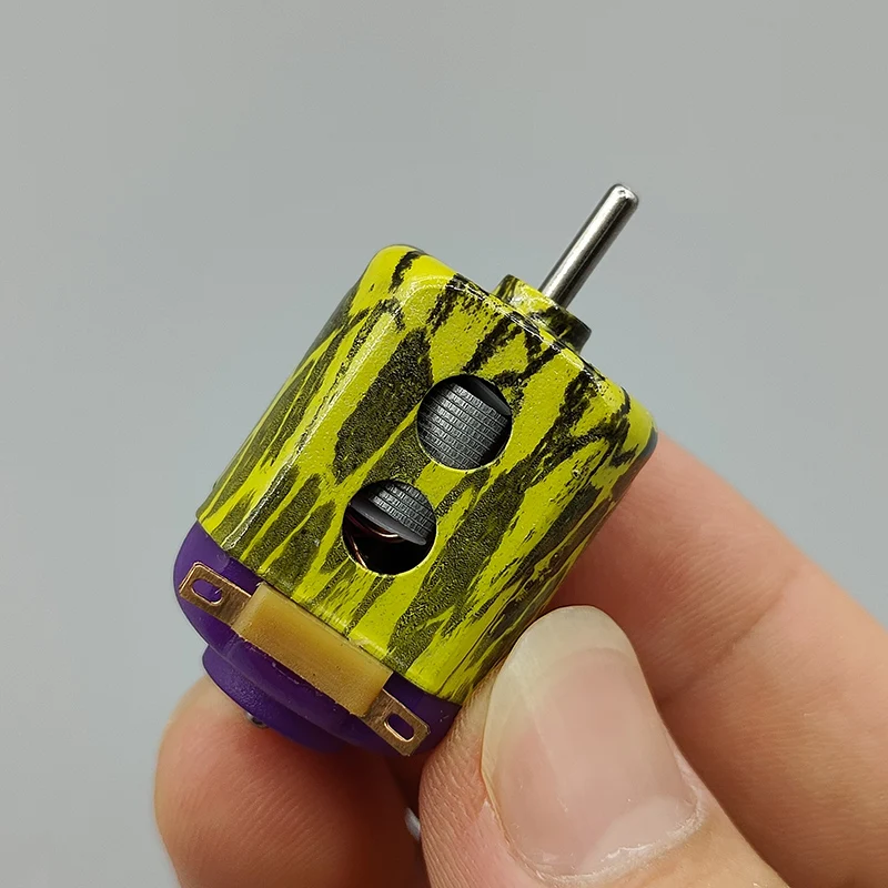 DC2.4V-3V 75000 об/мин супер ультра высокая скорость маленький двигатель 130 RC игрушка 4WD Слот Гоночный Автомобиль Мини 15 мм * 20 мм электродвигатель охлаждение отверстие