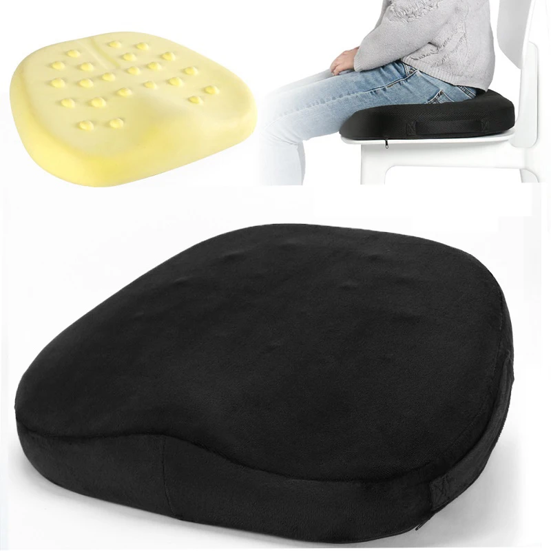 

Coccyx Pillow Cushion Super Soft Velvet Memory Foam Beautiful Buttock Pad Anti-Decubitus Care Caudal Vertebrae Sciatica pillow