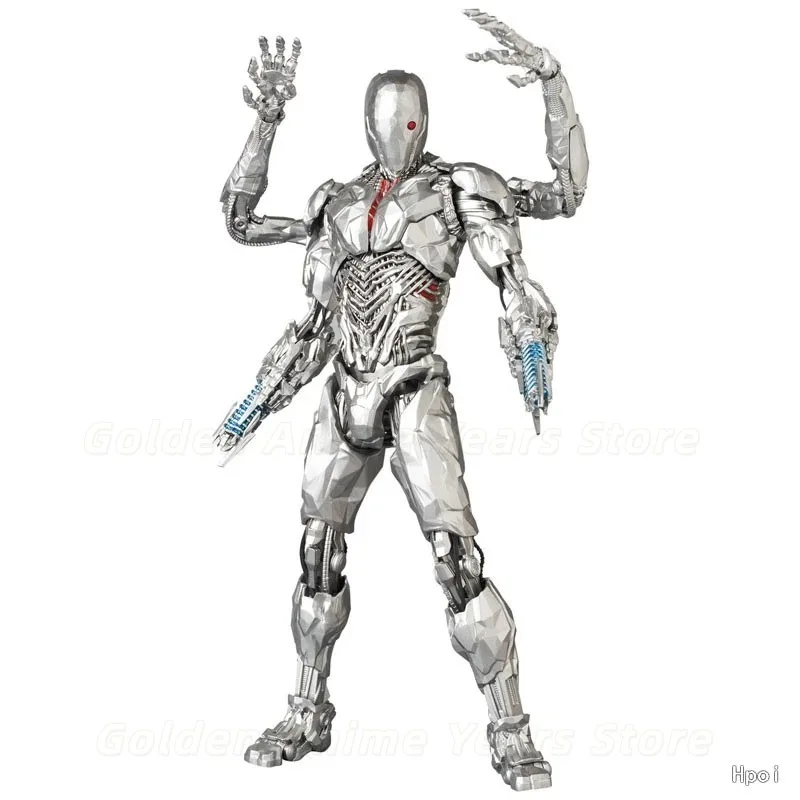Фото В наличии: Коллекционная подвижная фигурка Medicom Toy MAFEX №174 Супермен (Черный костюм) из фильма Зака Снайдера «Лига справедливости» №3