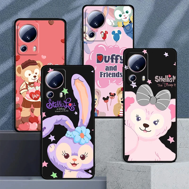 

Disney StellaLou Purple For Xiaomi Mi 13 12 11 10 11T 10T 9T 9 8 Note 10 Ultra Pro Lite TPU Soft Silicone Black Phone Case Funda