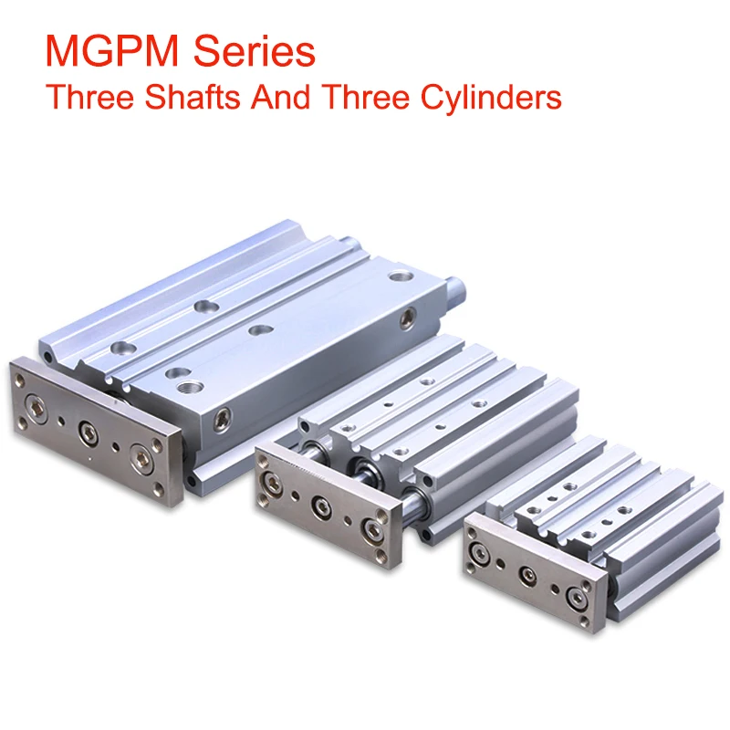 

MGPM SMC size Compact Guide Cylinder BORE 12 16 20 25 32 40 50 63 Stroke 10 20 25 30 40 50 75 100 125 150 200 250 300