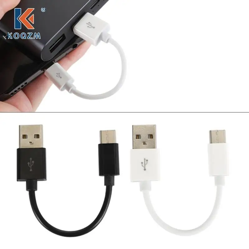

Type C Micro USB Cable 10cm Short Fast Charging For Android Phone Sync Data Cord USB Adapter Wire