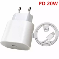 pd 20w usb type c charger quick charge 3 0 4 0 charger adapter for iphone 13 12 11 pro mini samsung xiaomi fast charging cable