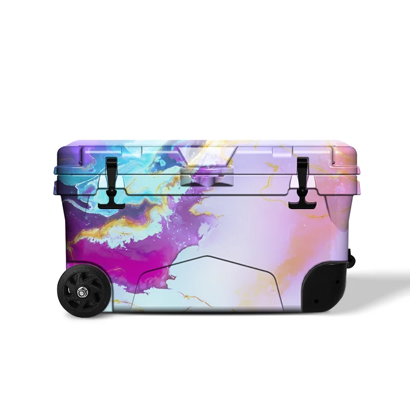 Ice Box With Wheels For Camping Fishing Camping Beach