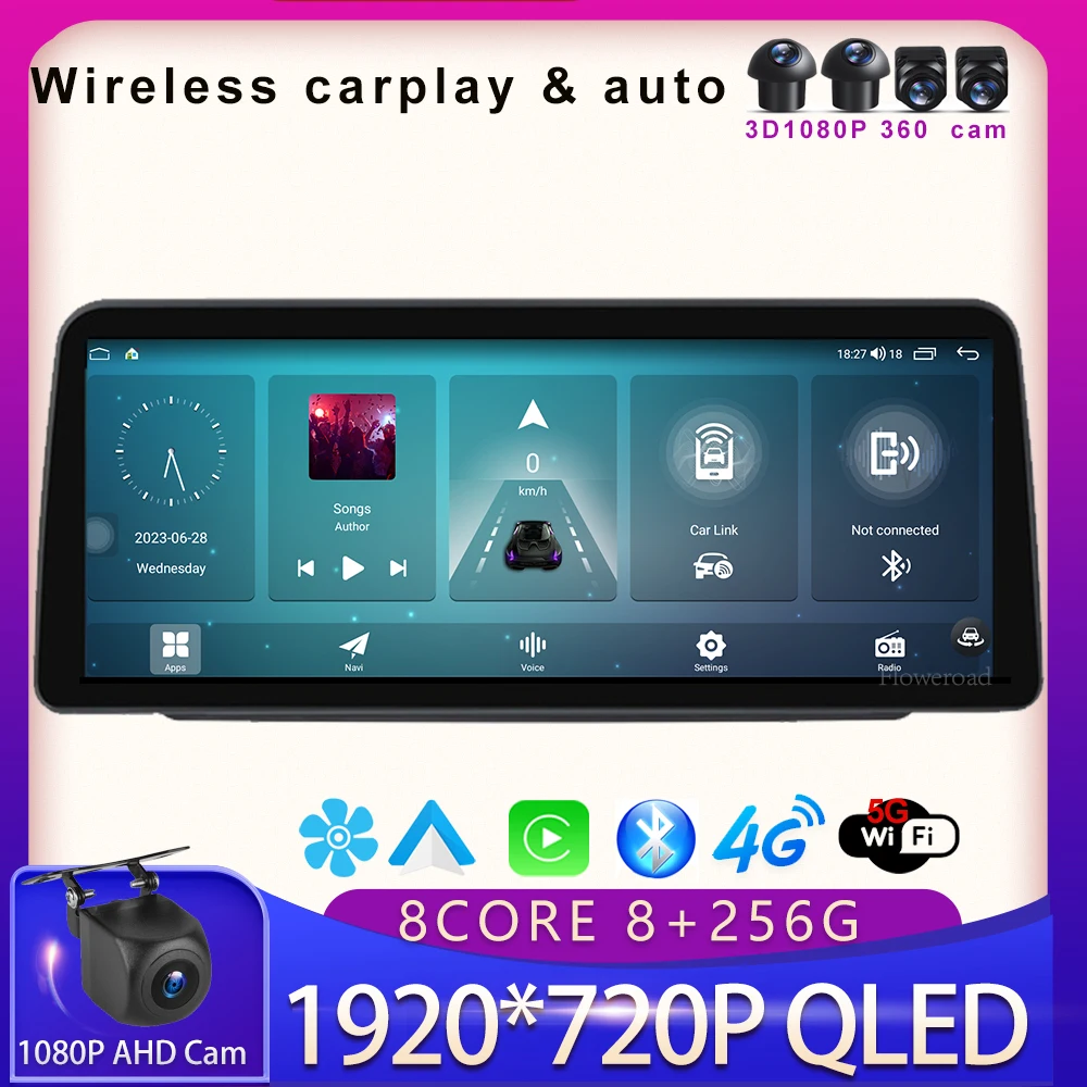Navigation Stereo Gps Carplay Auto 5gwifi Bt5.0
