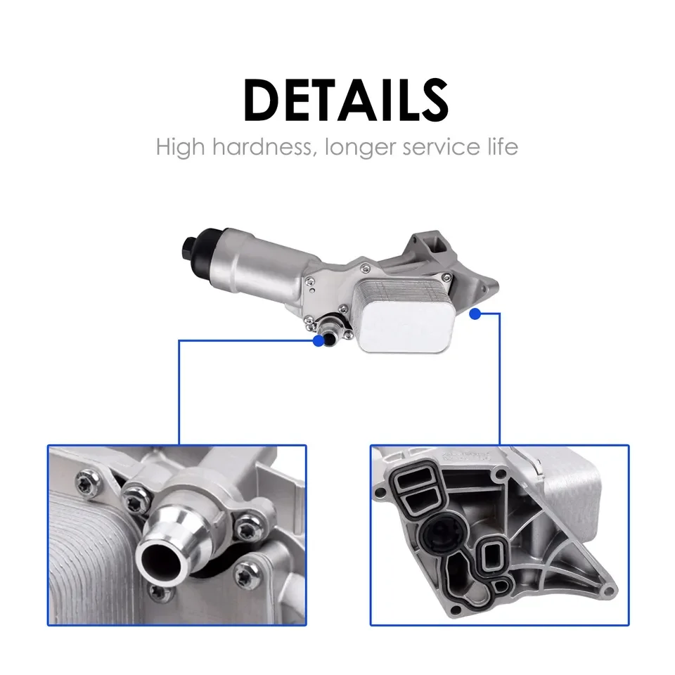Корпус масляного фильтра двигателя 11428596283 для BMW 230i 320i 330e 330i 430i 530i 530e X3 F20 F22 11428576429