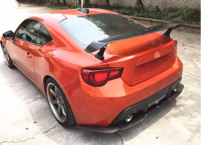 Спойлер из настоящего углеродного волокна для TOYOTA 86 GT86 и Subaru BRZ 2013-2021 задние