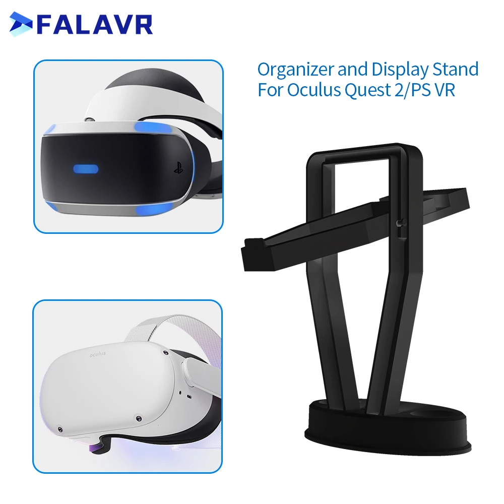 for Oculus Quest 2 Stand Headset Display Controller Holder Helmet & Handle Mount Station for Quest 2 PS VR Controllers Stand NEW