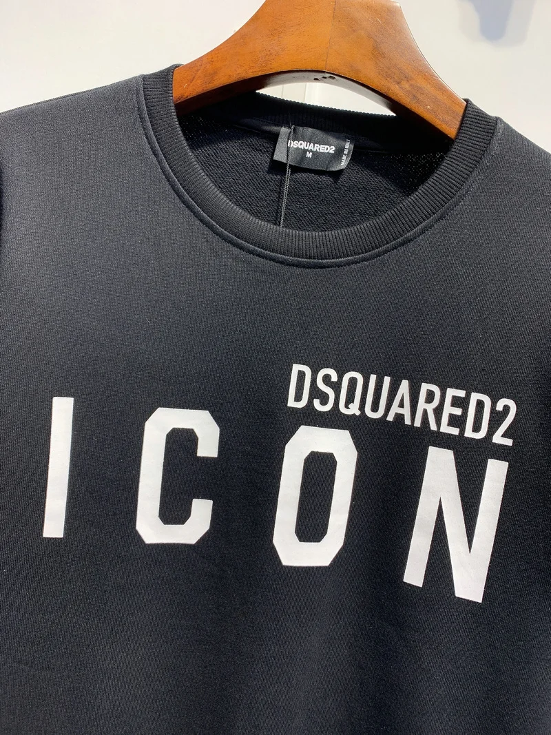 Новинка Dsquared2 Мужской Хлопковый свитер с длинным рукавом в стиле хип-хоп Мужская