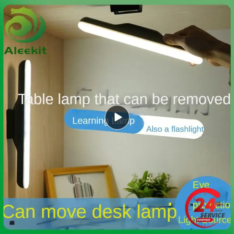 

Table Lamp Portable Student Dormitory Lamp Led Desk Lamp Adsorption Reading Lamp Intelligent Light Personality Creativity Cool