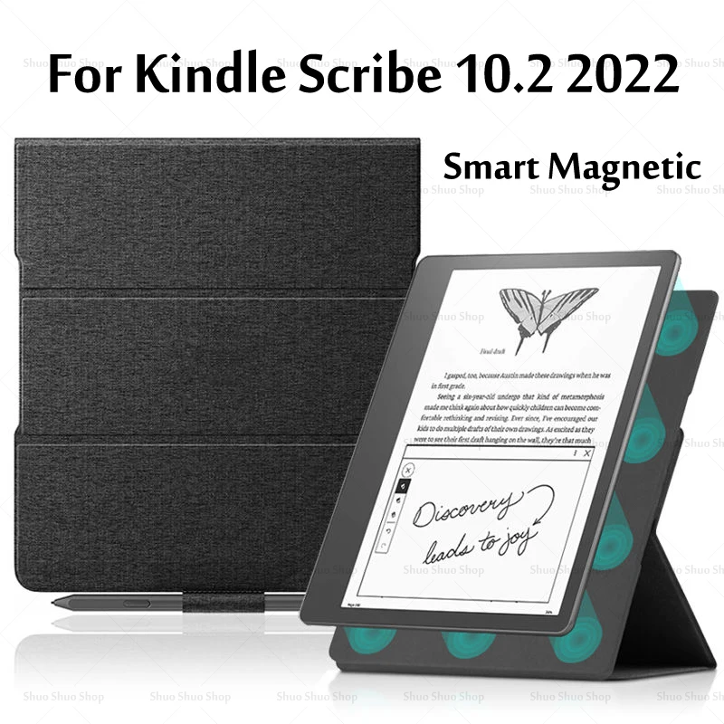 

Magnetic Smart Case For Kindle Scribe 10.2 inch 2022 Ultra-thin folding Stand Cover Protective shell