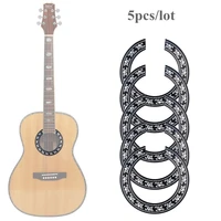 5pcslot 39 inch silicone acoustic classic guitar sound hole cover sticker