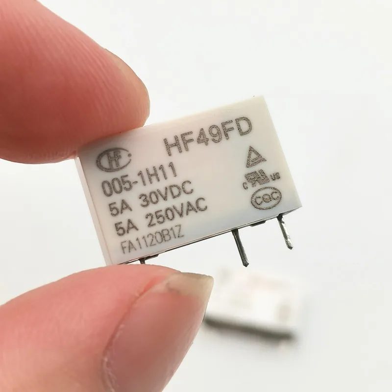 Промышленная электронная плата 2 шт. реле hf49fd-005 012 024 1H11 1h11t 1h12 T 4 контакта 5 В 12 24 |