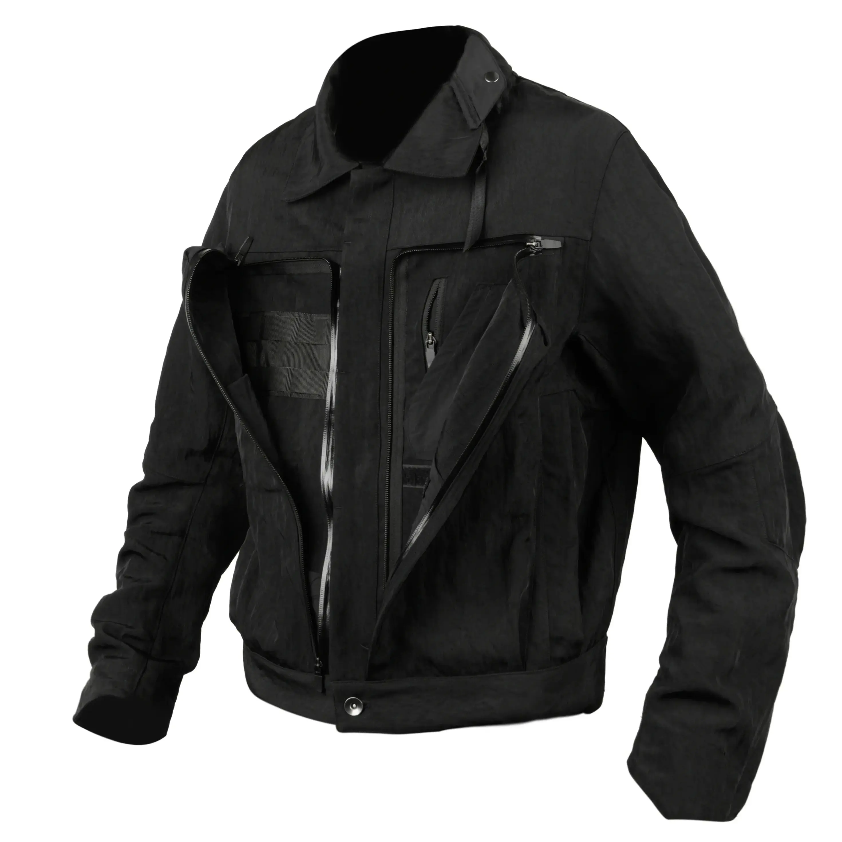 INCONSTANT 24AW J40-BK Авангардные модные тяжелые джинсовые мотоциклетные куртки