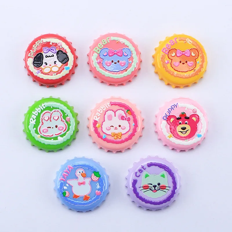 8 шт., декоративные крышки для бутылок