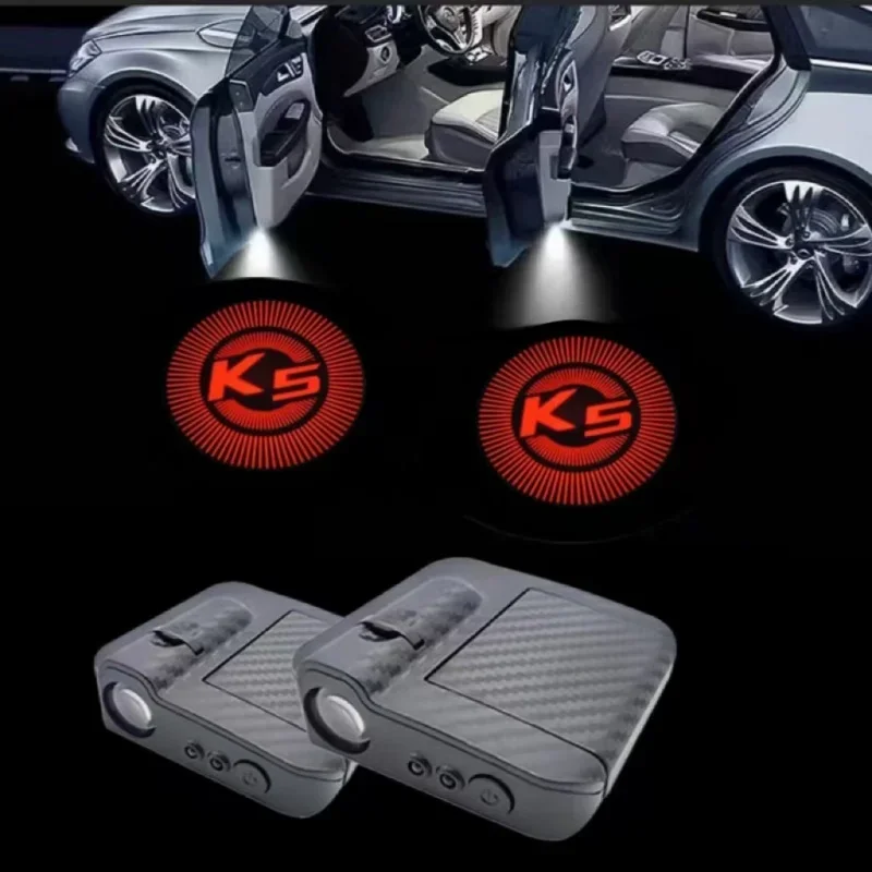 Светодиодная эмблема двери автомобиля лазерный логотип проектор света для KIA K2 K3