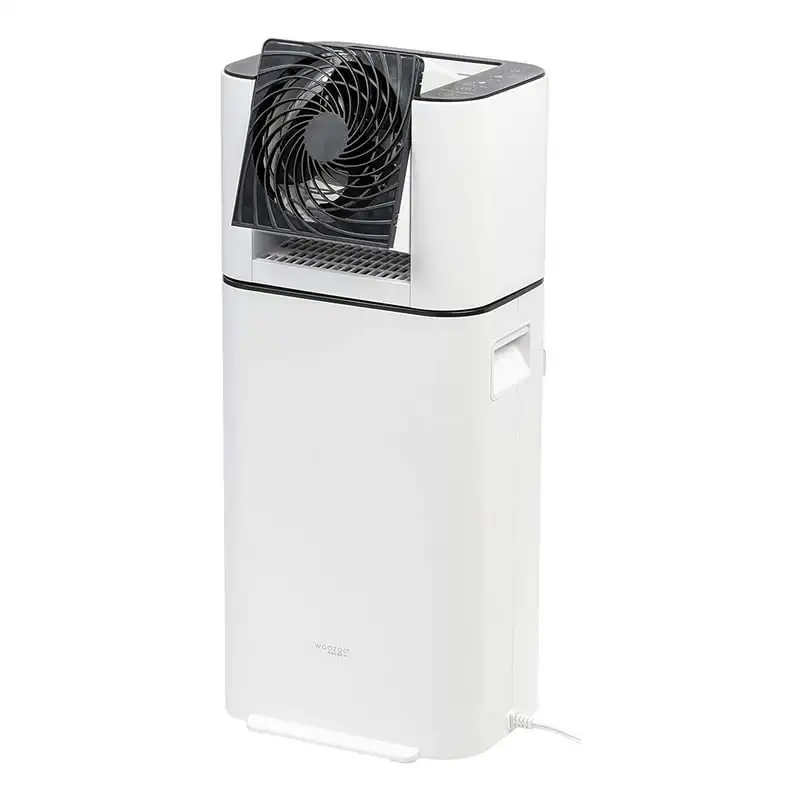 

WOOZOO 2-in-1 Dehumidifier with Air Circulator Fan, White