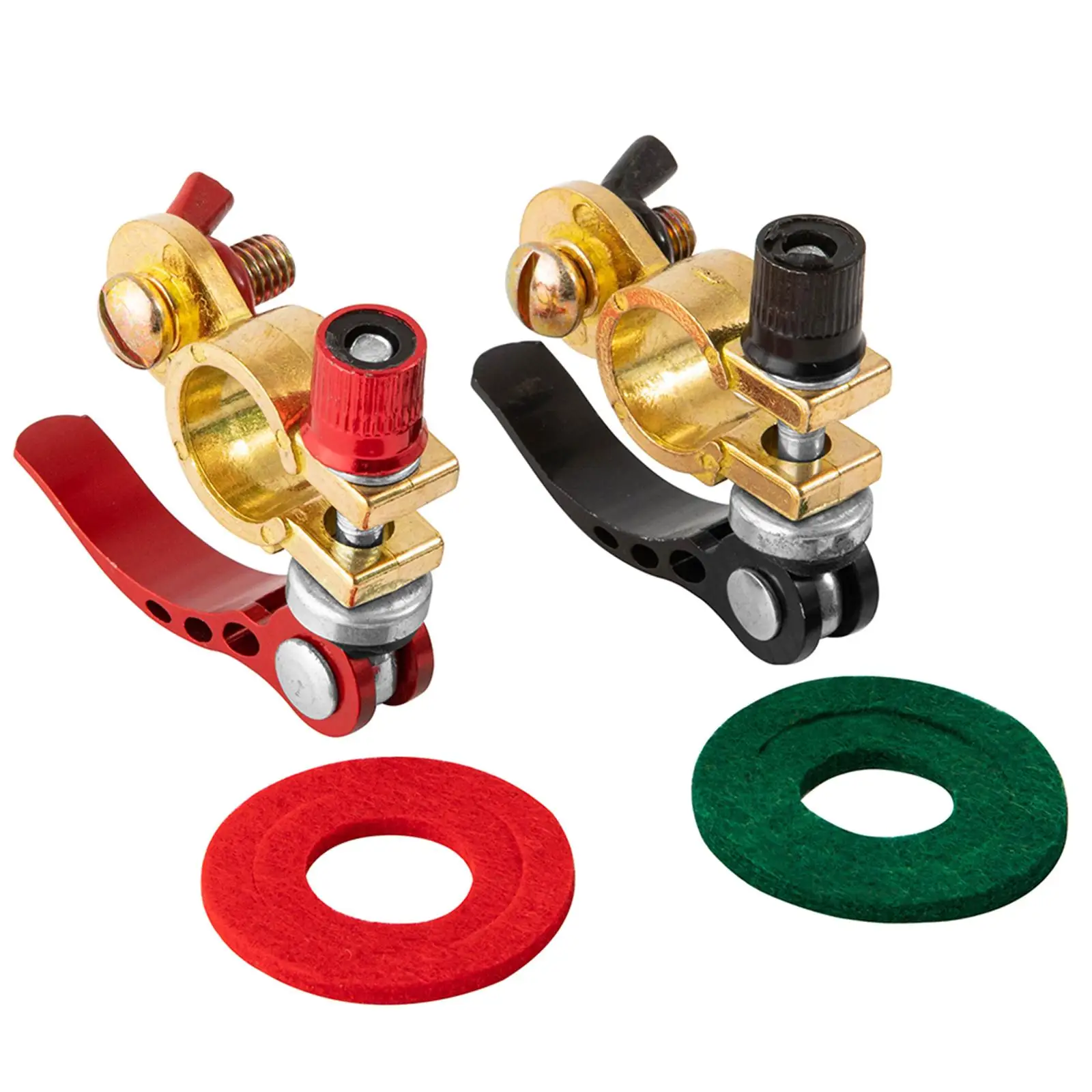 2-х шт. автомобильные клеммы разъемы зажимы аккумулятора аксессуары