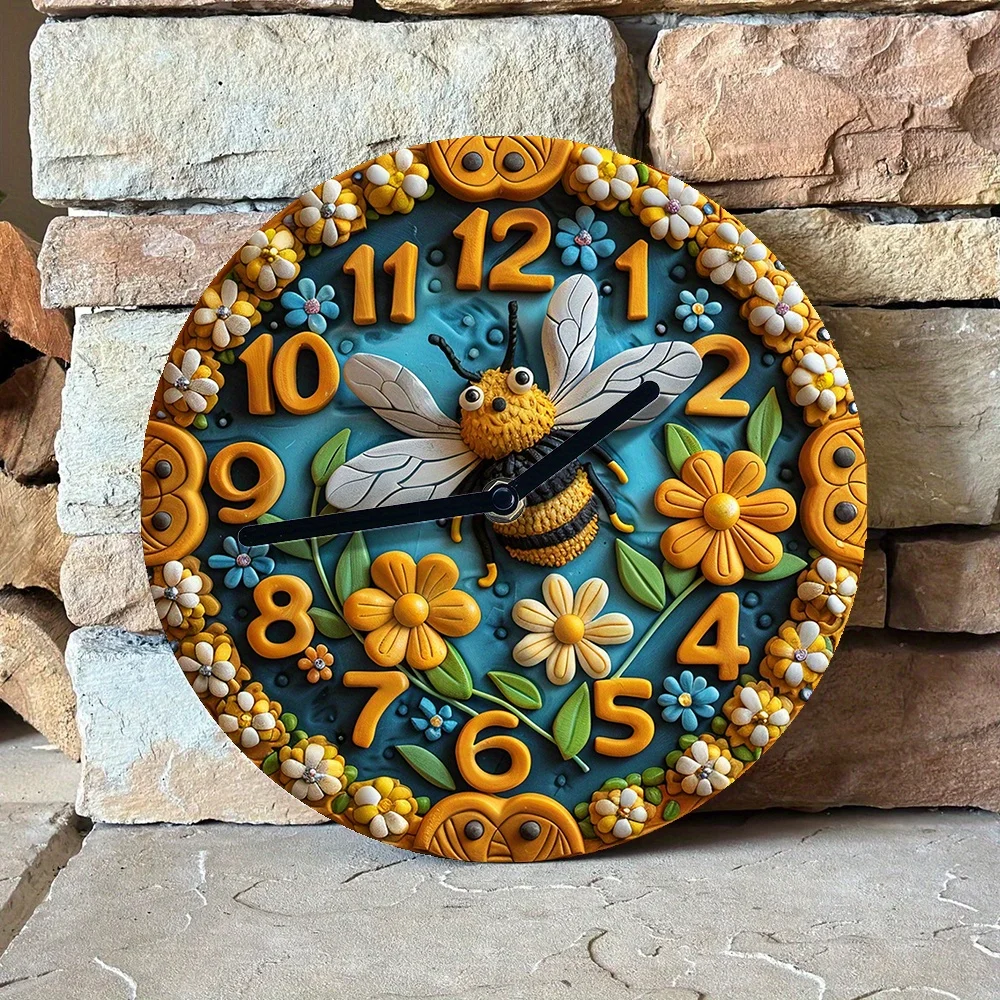 Настенные часы Bee &amp Honeycomb