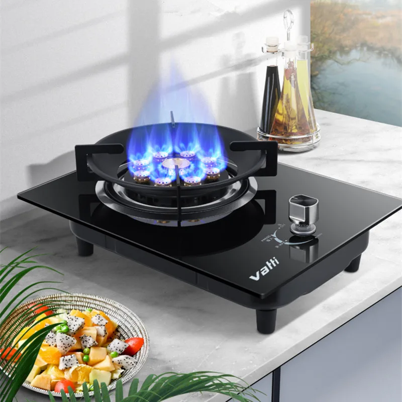 

Газовая плита для кухни, Бытовая газовая плита, природный газ, сжиженный газ, настольная, встроенная, энергосберегающая, яркий огонь