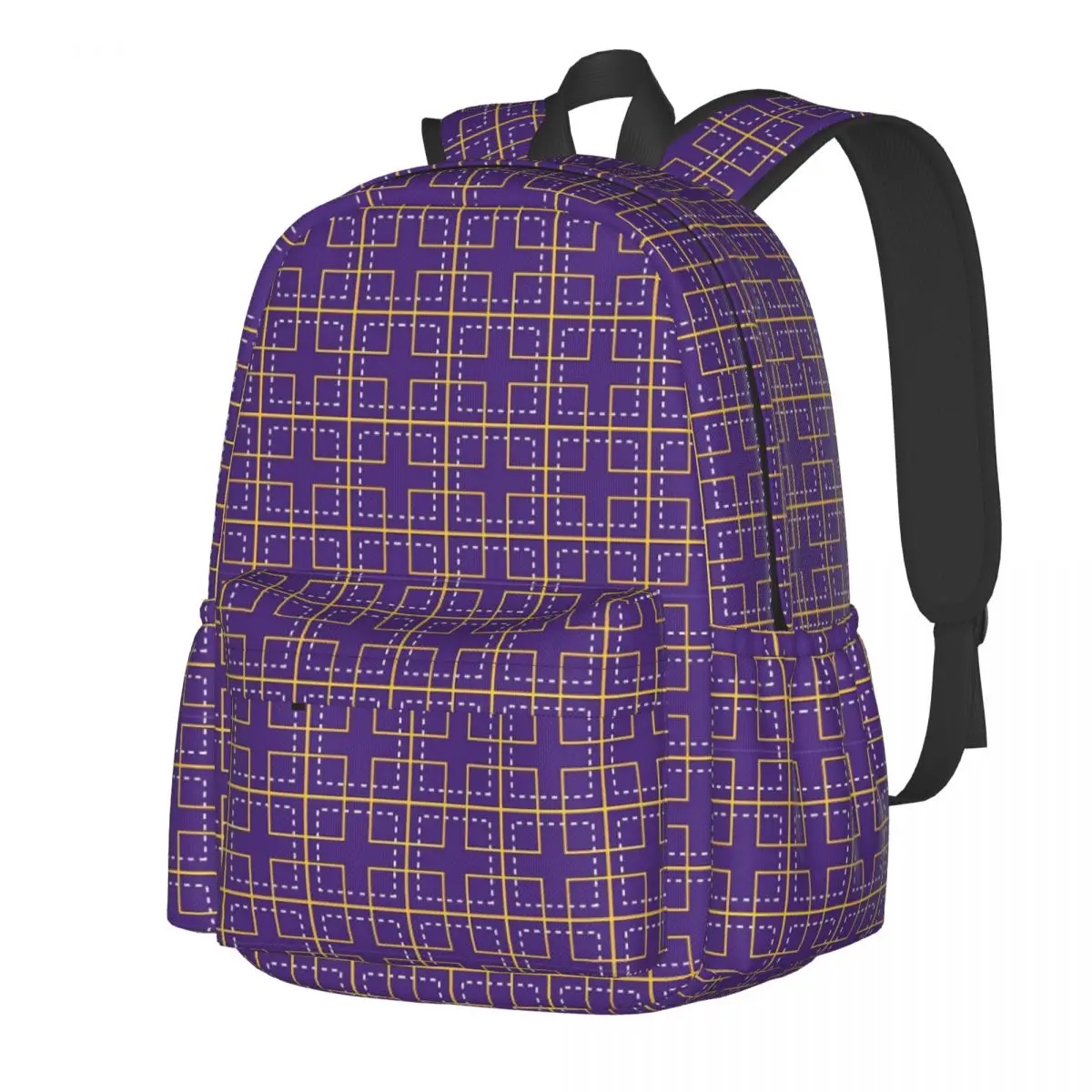 

Geo Print Backpack Argyle Square Travel Backpacks Unisex Casual School Bags High Quality Durable Rucksack