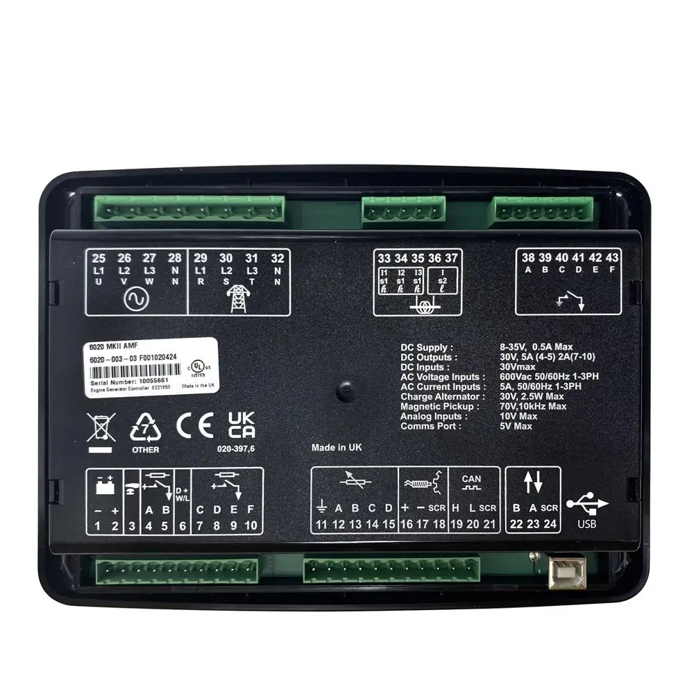 Контроллер генератора Deep Sea DSE6020 MKII