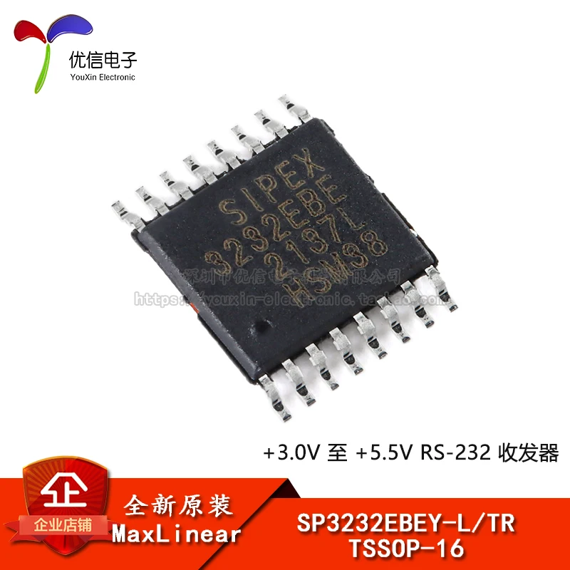 

Original stock SP3232EBEY-L/TR TSSOP-16 3V5.5V RS-232