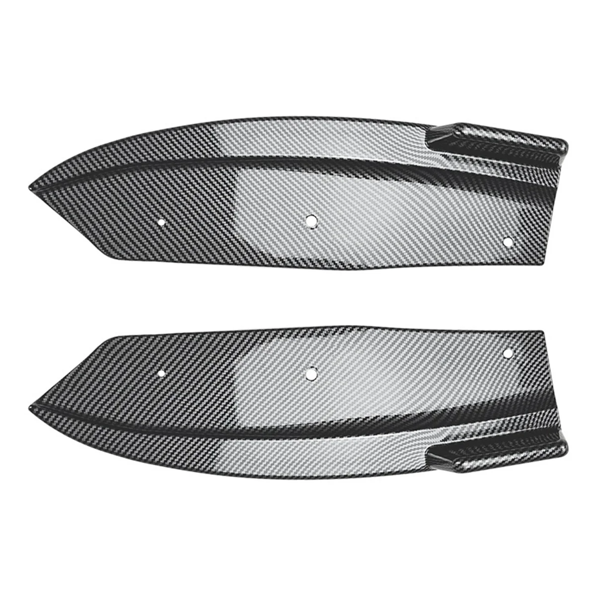

Car Rear Bumper Lip Diffuser Splitter Winglet Apron Spoiler for X4 G02 2018-2021 Carbon Fiber Pattern