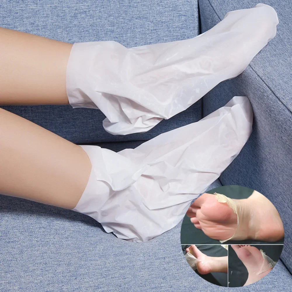 Отшелушивающие маски для ног гладкие удаления мозолей омертвевшей кожи