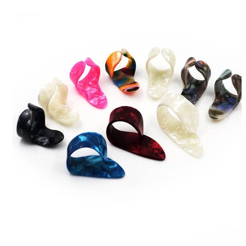 15 шт. медиаторы для гитары Hump Finger металлические + пластик