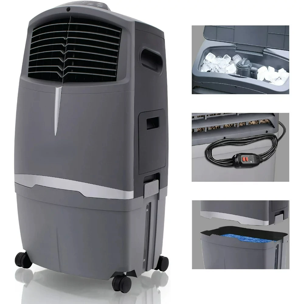 

63 Pint Indoor/Outdoor Portable Evaporative Air Cooler
