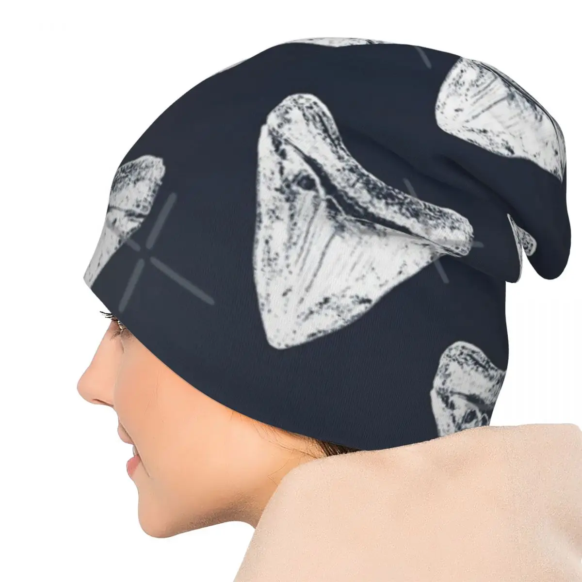 Шапка Megalodon Shark Tooth 2 мужская шапка s для мужчин зимняя девочек облегающие шапки