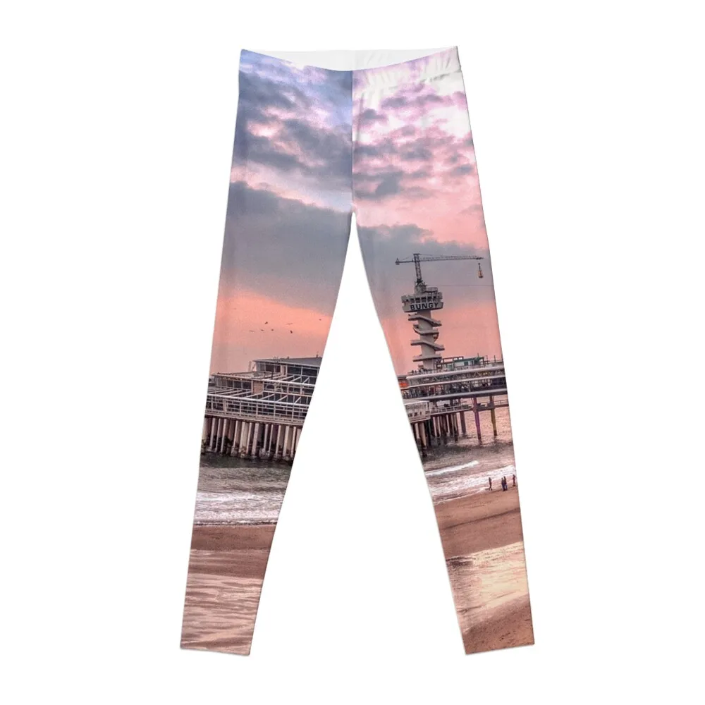 Scheveningen Пирс Леггинсы спортивные рубашки спортивная одежда для спортзала Женские