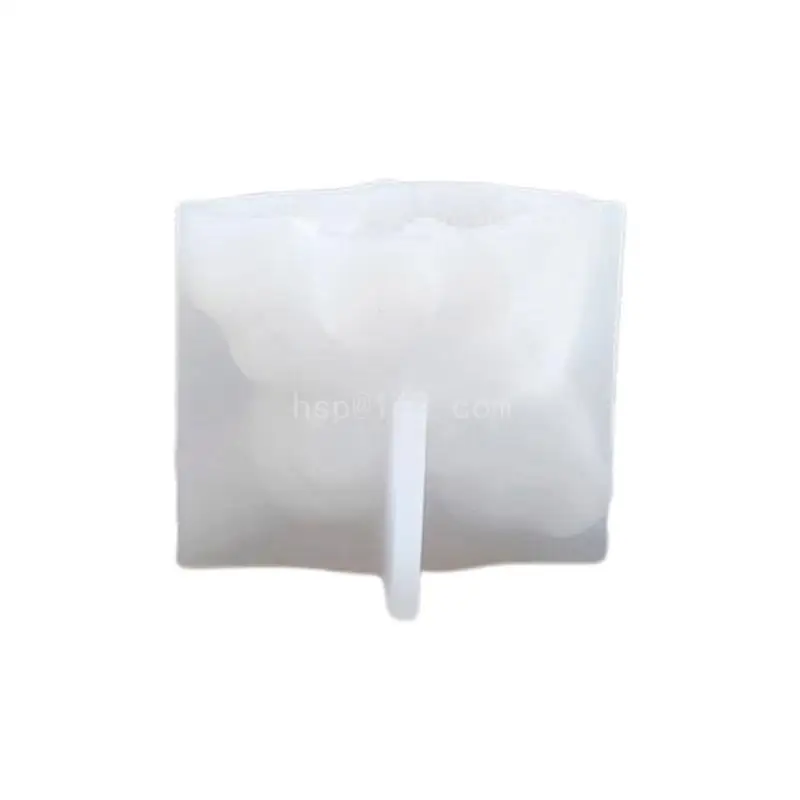 Украшение маленького медведя 3D форма для мыла в виде свечи эпоксидная свечей