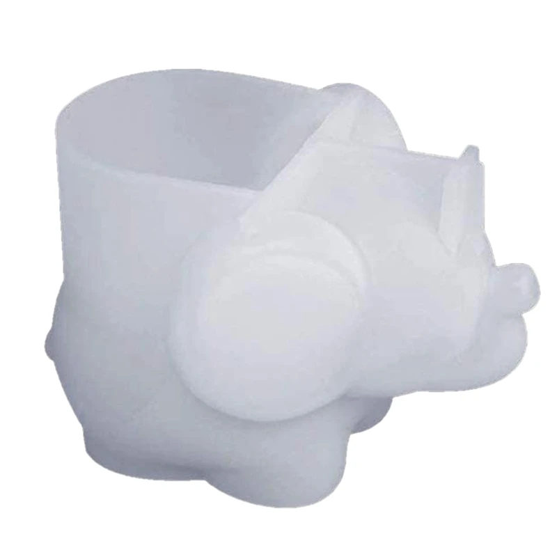 

Elephant Shape Silicone Mold Epoxy Resin Casting Molds For Making Handicrafts Decorations Storage Boxes