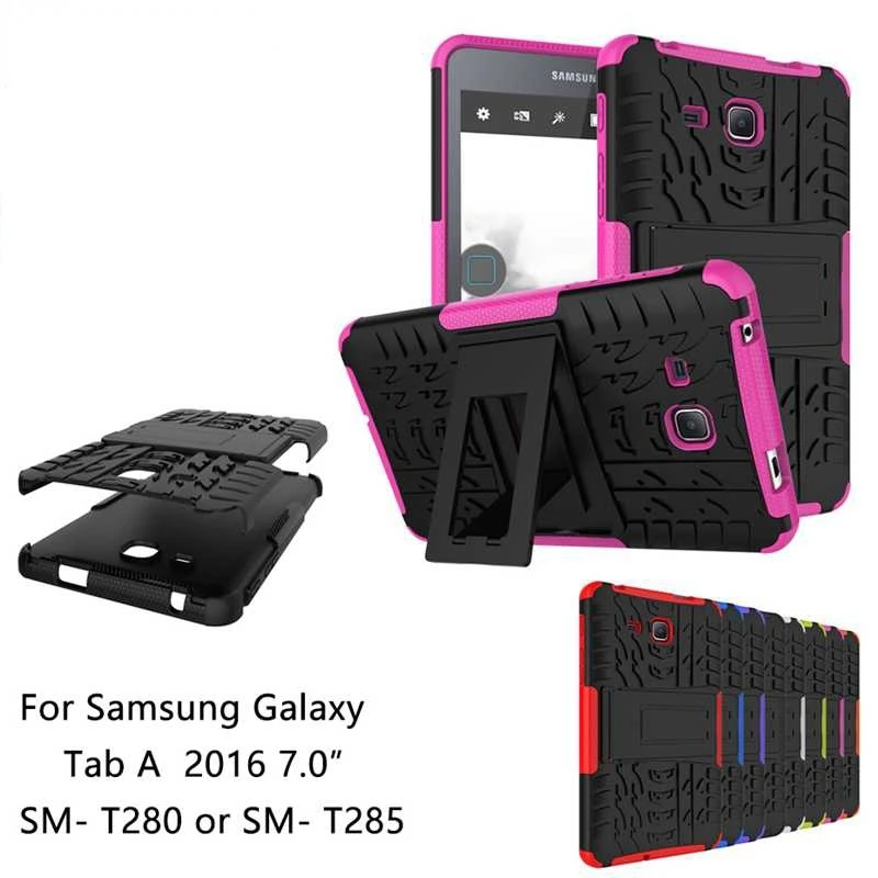 

For Samsung Galaxy Tab A 2016 7.0 Case for SM- T280 T285 Armor Cover Tab A7 T500 T505 T580 T585 T510 T515 T290 T295 T220 T225