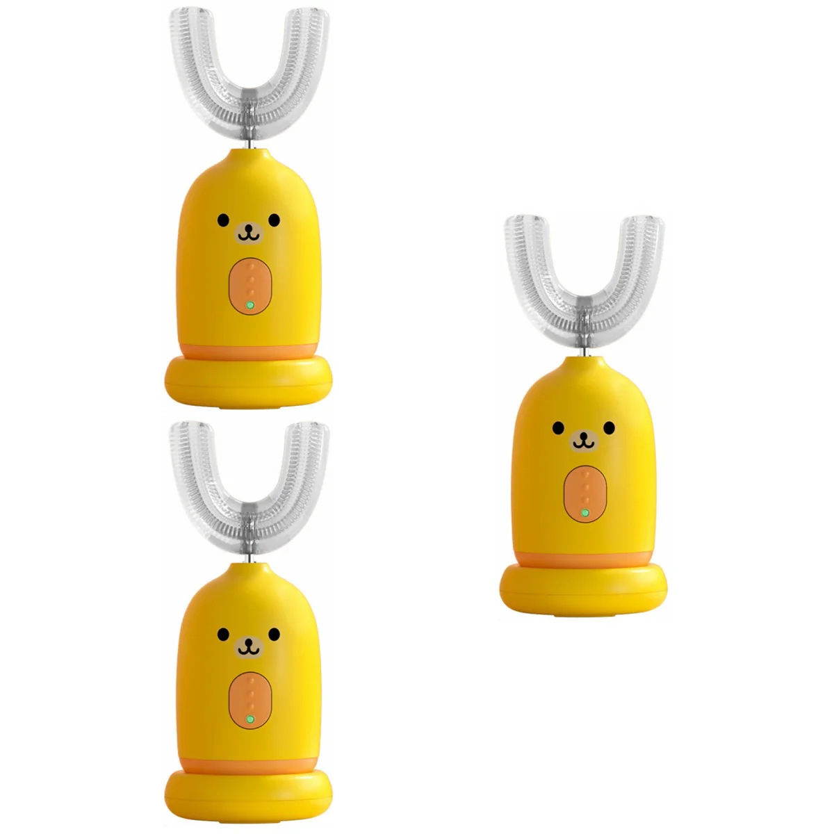 

3 Sets U Shape Sonic Electric Toothbrush Professional Premium Electric Toothbrush