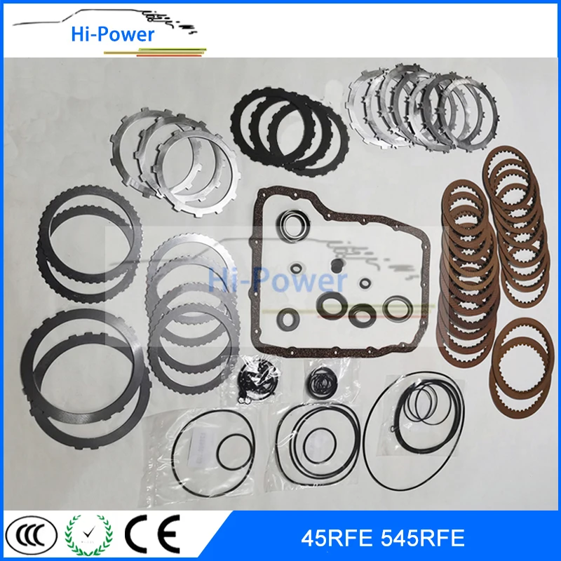 

45RFE 545RFE New Automatic Transmission Clutch Repair Kit Friction Steel Gasket Oil Seal For DODGE for JEEP Gearbox Rebuild Kit