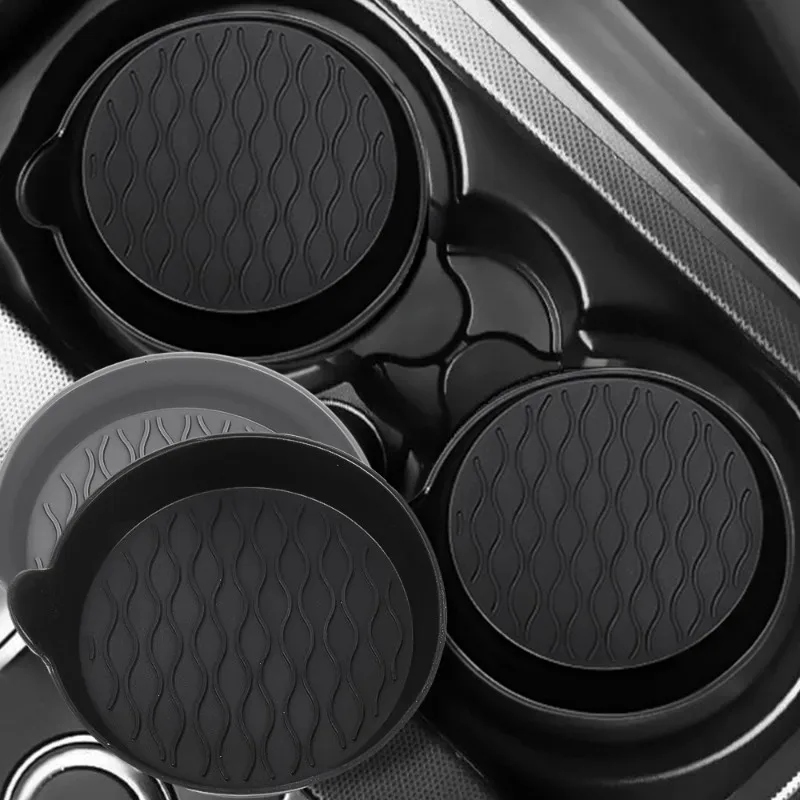 2 шт. универсальные силиконовые подставки под стаканы автомобиля